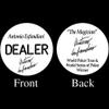 Antonio Esfandiari Professional Collector's Dealer Button view 1
