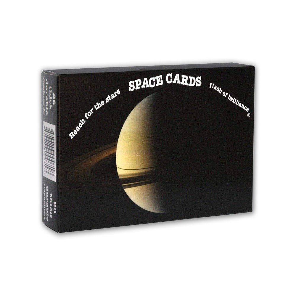 Flash of Brilliance Updated Outer Space Flash Cards with Fun Facts