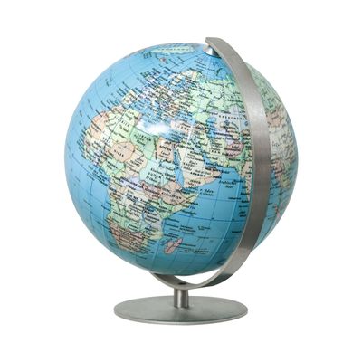 Columbus Mini Political Blue Globe 4.7 Inch