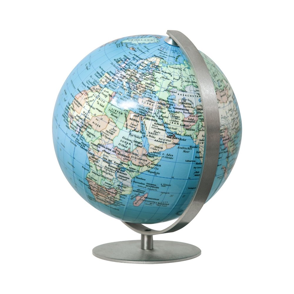 Columbus Mini Political Blue Globe 4.7 Inch