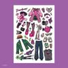 Book 'n' app: Dress & Color ME - Monster High - 3-in-1 Activity Book, Mix & Match Stickers, Character Dress-Up, Fashion Coloring, App Play, Kids 4+ view 3