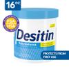 Desitin Daily Defense Baby Diaper Rash Cream with 13% Zinc Oxide, Barrier Cream to Treat, Relieve & Prevent Diaper Rash, Hypoallergenic, Dye-, Phthalate- & Paraben-Free, 16 oz view 2