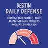 Desitin Daily Defense Baby Diaper Rash Cream with 13% Zinc Oxide, Barrier Cream to Treat, Relieve & Prevent Diaper Rash, Hypoallergenic, Dye-, Phthalate- & Paraben-Free, 16 oz view 3