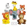 Fun Express Zoo Animal Figure Toys - Includes Zebras Giraffes Tigers Lions Elephants and Monkeys - Set of 12 - Party Favors Giveaways, Cake Toppers and Toys - Vbs Vacation Bible School Supplies/Decor view 2