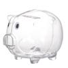 Windy City Novelties Mini Educational Kids Clear Plastic Piggy Bank view 1