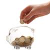 Windy City Novelties Mini Educational Kids Clear Plastic Piggy Bank view 4