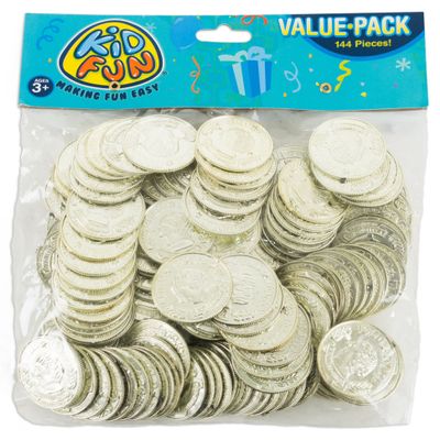 Plastic Gold Coins