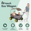 hauck Eco Wagon with Multipurpose Hand Pulled Utility, Steel Tube Framing, and Easy Fold Feature for Kids Pull Along Wagons, Forest Green view 2