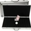 Crown & Dice 14gm Clay 500 Chip Poker Set - with Aluminum Case view 2
