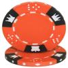 Crown & Dice 14gm Clay 500 Chip Poker Set - with Aluminum Case view 4