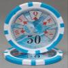 BEN Franklin Laser Clay 14g 500 Chip Poker Set - With Alluminum Case view 3