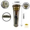MAH Handcrafted Brass Kaleidoscope  Vintage Nautical Collectible Gift for Adults & Collectors  Sentimental Keepsake with Greeting Card  Decorative Home Dcor Accent  Timeless Pattern Design view 3