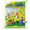 New York Puzzle Company - New Yorker Sunday Afternoon in Central Park - 1000 Piece Jigsaw Puzzle view 3