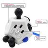 12 Sided Fidget Toys,Fidget Dodecagon Toys Anti-Anxiety,Relieves Stress and Autism for Kids ,Teens and Adults(White/A2) view 3