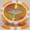 LAS Vegas Casino Laser 500 Chip 14gm Clay Poker Set - with Aluminum Case view 3