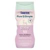 Coppertone Pure and Simple Baby Sunscreen Lotion SPF 50, Zinc Oxide Mineral Sunscreen for Babies, Hypoallergenic and Tear Free, 6 Fl Oz Bottle view 1