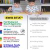 Kwik Stix Solid Tempera Paint Sticks, 12 Colors, Washable Paint Sticks for Kids, Super Quick Drying, Non-Toxic, Allergen Free, Comes in Classic Rainbow Colors, Ideal for Kids and Toddlers view 2
