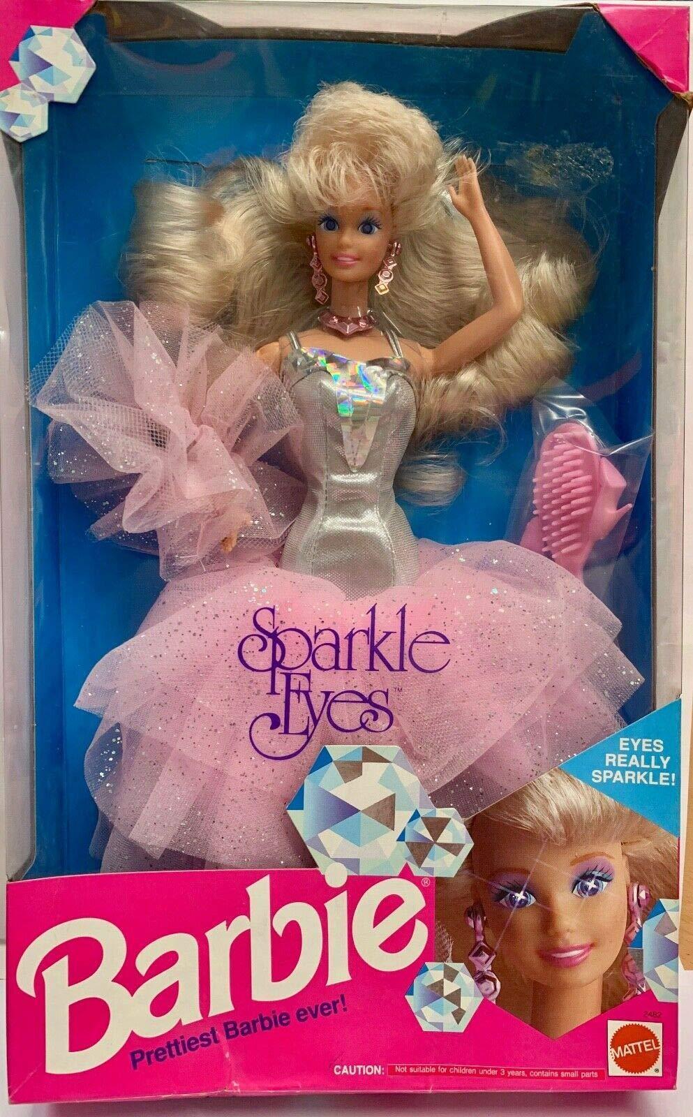 Barbie 1991 Sparkle Eyes 2482 Prettiest Ever view 1