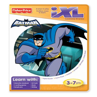 Fisher-Price iXL Learning System Software Batman: The Brave and The Bold