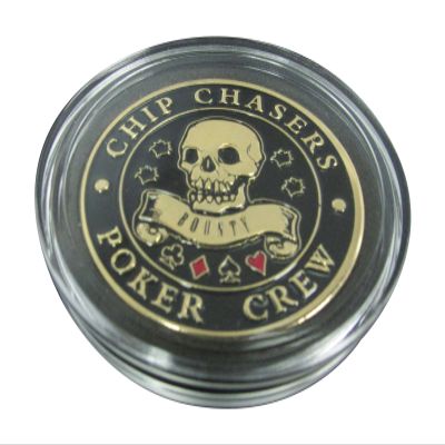 MRC POKER Hand Painted Poker Card Guard Cover Protector - Poker Crew