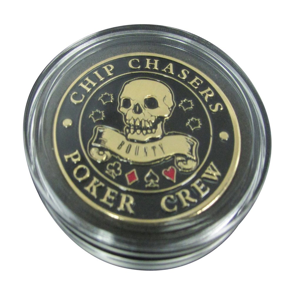 MRC POKER Hand Painted Poker Card Guard Cover Protector - Poker Crew