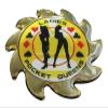 MRC POKER Hand Painted Poker Card Guard Cover Protector Spinner - Ladies Pocket Queens view 1