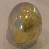 Moon Marble Co. 48mm / 2" Yellow Spagetti ToeBreaker view 1