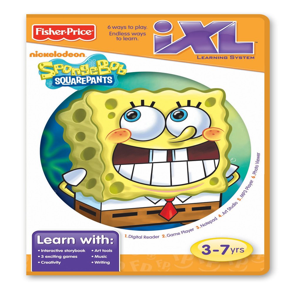 Nickelodeon Fisher-Price iXL Learning System SpongeBob SquarePants Tablet-like Yellow Unisex Kids Learning System