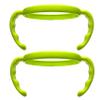 Bottle Handles Grip Compatible for Comotomo Baby Feeding Bottle (2 Count, Green) view 1