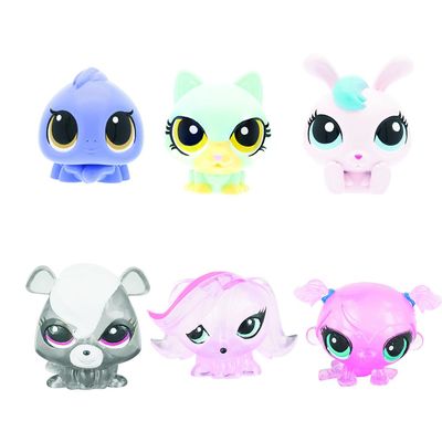 Basic Fun Tech 4 Kids Littlest Pet Shop Mashems Fashems Blind Pack Capsule - 4 Pack (4 Capsules Per Order)