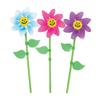 Smiling Flower Pinwheels (Set of 36) Bright Assorted Colors view 1