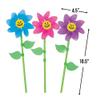 Smiling Flower Pinwheels (Set of 36) Bright Assorted Colors view 3
