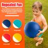 New Bounce Playground Balls for Kids - Set of 4 Rubber Bouncing Balls Plus Pump & 2 pins - Regulation Size for Dodgeball and More - Durable, Inflatable 8.5" Game Kickballs view 2
