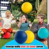 New Bounce Playground Balls for Kids - Set of 4 Rubber Bouncing Balls Plus Pump & 2 pins - Regulation Size for Dodgeball and More - Durable, Inflatable 8.5" Game Kickballs view 3