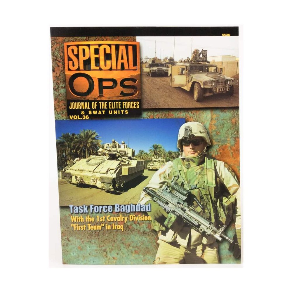 Concord Publications Special Ops Journal #36 Task Force Baghdad: 1st Cavalry Division in Iraq