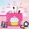 Beverly Hills Pretend Makeup Toy Set, My First Princess Cosmetic Beauty Set for Little Girls, Kids Pretend Play, Dress Up with Stylish Polka Dotted Make Up Bag view 3