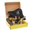 Juvale Pirate Birthday Party Favors Kit - 100-Piece Set, Includes Hats, Patches, Compasses, Coins & Toys - Pirate Accessories for Party Favors view 4