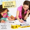 Project MC2 Pretend Play Super Spy Gear STEM Science Kit, Become a Human Lie Detector with Detective Finger Print Identification Set, Crime Scene Tape, Magnifying Glass, Spy Notebook & More Stuff Medium view 3