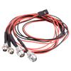 Kalevel LED Light for RC Car Truck, 4 LEDs, Red view 4