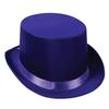 Satin Sleek Top Hat (purple) Party Accessory  (1 count) view 1