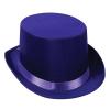 Satin Sleek Top Hat (purple) Party Accessory  (1 count) view 2