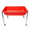 Children's Factory Medium Sensory Table 24 Height, Sandbox, Water Table for Kids, Red view 1