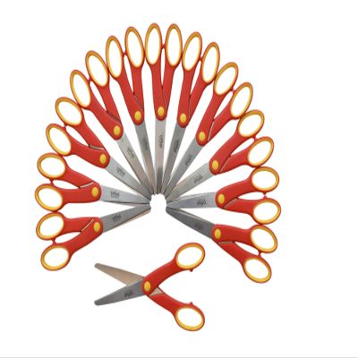 School Smart Blunt Tip Student Scissors, 6-1/4 Inches, Pack of 12
