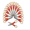 School Smart Blunt Tip Student Scissors, 6-1/4 Inches, Pack of 12 view 1