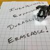 4 Pack Gaming Paper Wet/Dry Erase Tiles 1" Grid view 4