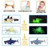 Ocean Sea Animal,8 Inch Rubber Bath Toy Set(8 Pack Random),Super Stretches Material TPR, Some Kinds Can Change Colour, ValeforToy Floating Bathtub Toy Party Shark Octopus Figure view 4