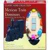 Classic Game Collection Hansen Double 12 Mexican Train Dominoes with Train Markers and Hub view 1