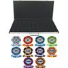 Monte Carlo Design 14gm 1000 Chip Clay Poker Set with Aluminum Case view 1