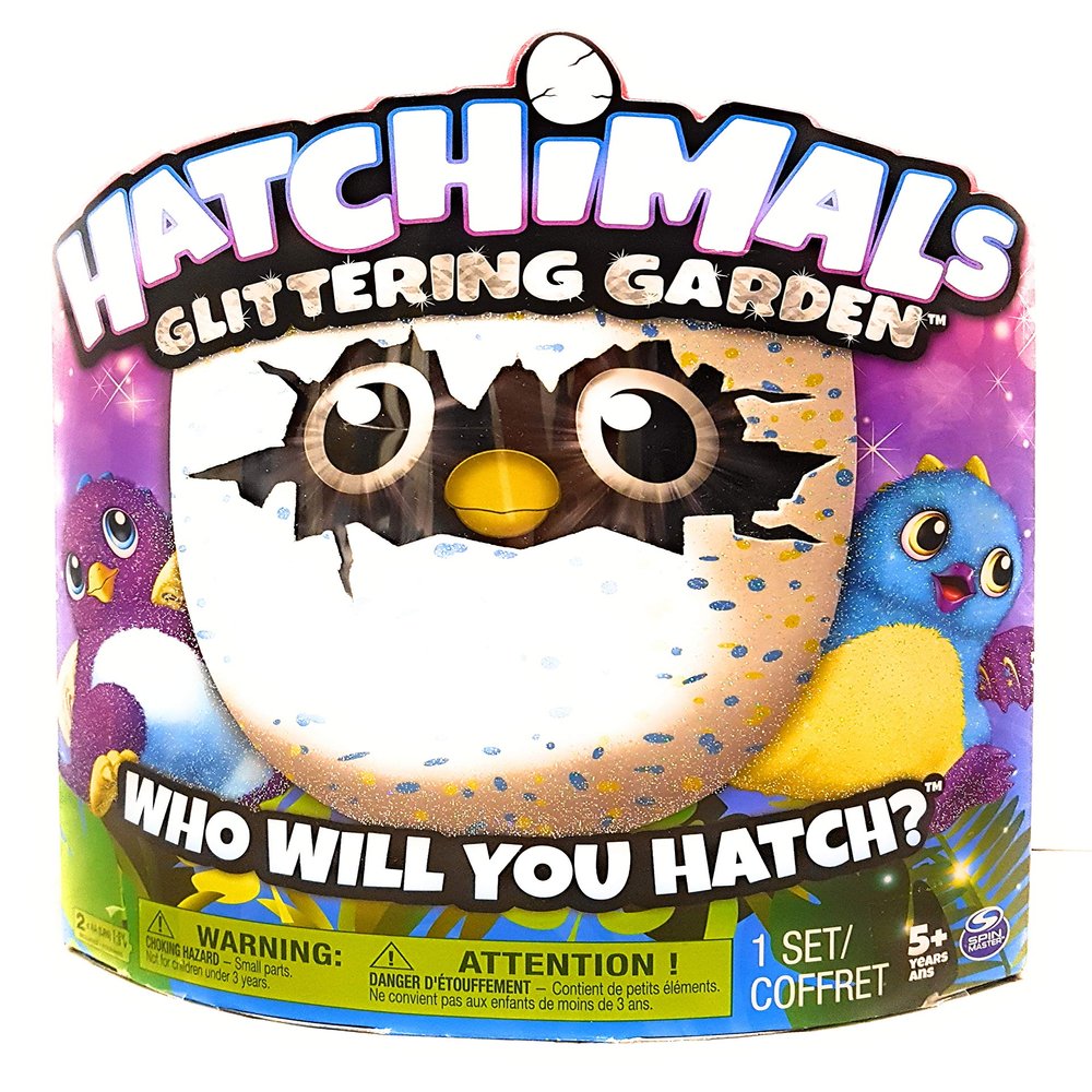 Hatchimals Glittering Garden - Hatching Egg - Interactive Creature - Burtles by Spin Master
