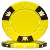 Crown & Dice 1000 Chip 14gm Clay Poker Set with Aluminum Case view 3
